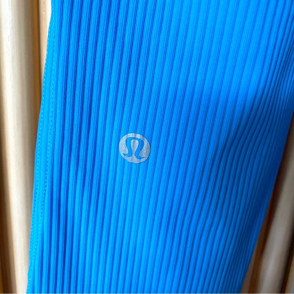 Lululemon Base Pace High Rise Ribbed Tight 25" blue nile - Picture 7 of 9